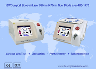 دستگاه لیپوساکشن لیزر فیبر نوری دیود 1470 Nm قابل حمل غیر جراحی