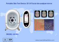 اسکنر صورت قابل حمل Ai 20 Million Skin Analyzer 3d Uv Magic Mirror
