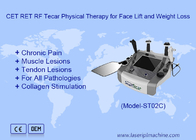 دستگاه درمانی قابل حمل 448KHz CET RET RF تسکین درد TECAR برای سفت کردن پوست