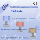 پوست قابل حمل جوانسازی دستگاه IPL LED نیمه هادی منبع نور