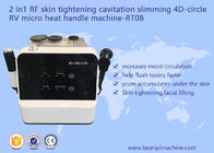 2 در 1 تجهیزات آرایشی RF دستگاه محکم کردن پوست و لاغری 4D Circle RV Micro Heat Handle Machine