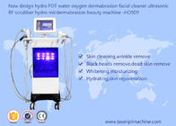 دستگاه اسکرابر التراسونیک Hydra Pdt دستگاه درم ابریژن اکسیژن دستگاه شستشوی صورت Rf Beauty Facial Cleaner