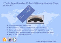 راهنمای سایه سفید کننده دندان های دندان RT27 3D دارای مجوز 27 رنگ CE