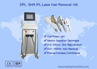 DPL SHR جوان سازی پوست عمودی 1200nm دستگاه های از بین بردن موهای زائد IPL