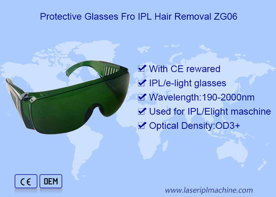 عینک ایمنی لیزر موهای زائد Q Switch IPL Hair Removal OD3