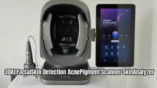 اسکنر رنگدانه اسکنر پوست صورت 36 Milloins Pixel 8 Spectru 3D AI تشخیص پوست صورت