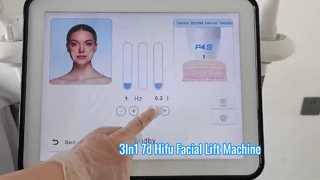 3 در 1 تنبیه وژنال پوست محکم کردن بدن لاغری صورت بلند کردن 7D Hifu