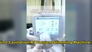 دستگاه لاغری غیر تهاجمی 360 Roller Body Contouring RF Vacuum 40K Cavitation Velashaping