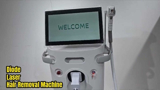 دستگاه لیزر موهای زائد دایود برای جوانسازی پوست همه نوع پوست 755 نانومتر 808 نانومتر 1064 نانومتر