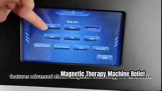 دستگاه فیزیوتراپی مغناطیسی PEMF 2000W الکترومغناطیسی درمانی قابل حمل