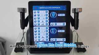 2 در 1 جوان سازی پوست رفع صورت ضد چروک دستگاه RF میکرونیلینگ