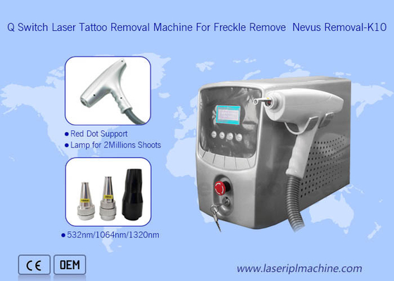 دستگاه لیزر CE Zohonice Q Switched Nd Yag Reckle Remove Nevus Removal