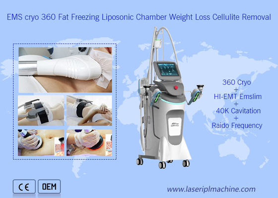 اسپا ۳۶۰ ماشین لاغری کریولیپولیز یخچال چربی Electro Magnetic body Slim تحریک عضلات بدن