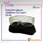 عینک ایمنی لیزری شفاف 10600 نانومتری CO2 Od 5+