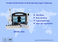 Skin Care 4d Hifu Machine Lifting Face Body Shaping قابل حمل
