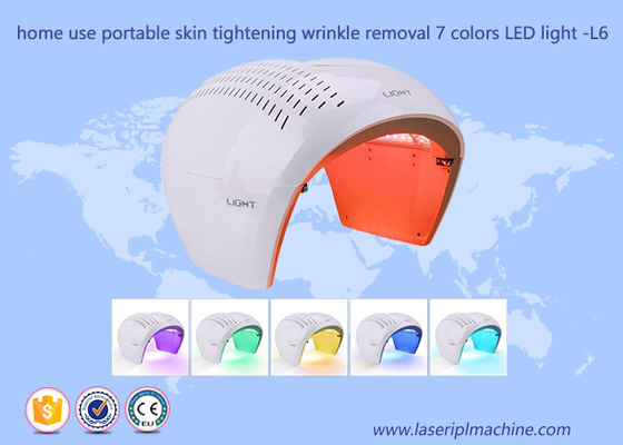 7 رنگ Pdt دستگاه درمان نور LED برای فوتون های چهره ضد پیری