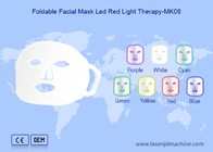 PDT 7 رنگ ماسک LED پاک کننده چین و چروک پاک کننده پوست ماسک سیلیکونی