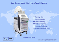 10in1 دستگاه اکسیژن هیدرو درمان سرد مراقبت از پوست Rf Ultrasonic تمیز کردن عمیق