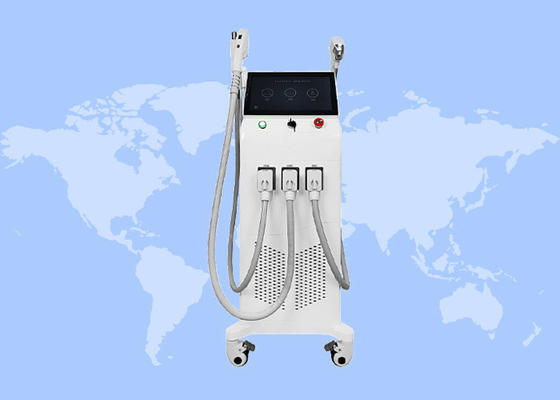 3in1 Ipl 808nm دستگاه لیزر دیود Nd Yag دستگاه حذف خالکوبی