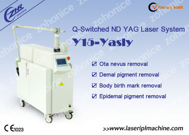 Q Switched Nd Yag 1064nm 532nm 755nm Pico دومين دستگاه ليزري براي حذف خالکوبي