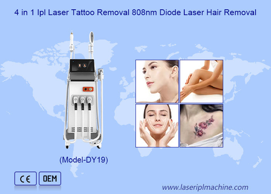 IPL مراقبت از پوست +ND یگ لیزر حذف خالکوبی + لیزر دیود حذف مو برای مرکز زیبایی