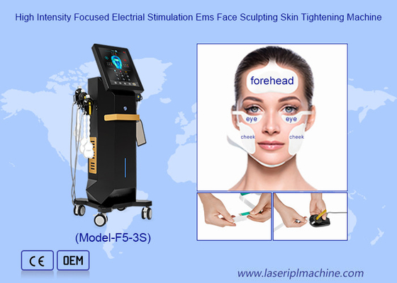 فرکانس رادیویی EMS مجسمه سازی صورت EMS دستگاه تحریک عضلات صورت