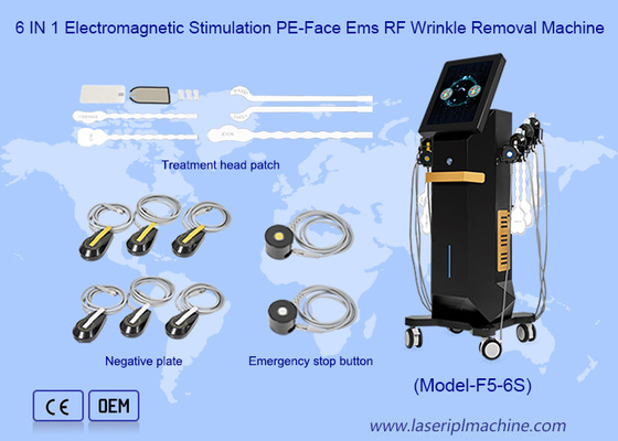 6 در 1 محرک الکترومغناطیسی EMS RF صورت مجسمه سازی EMRF ماشین