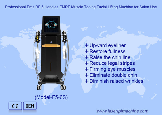 6 در 1 محرک الکترومغناطیسی EMS RF صورت مجسمه سازی EMRF ماشین