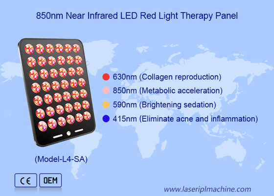 استفاده خانگی 168pcs LED برای مراقبت از پوست از بین بردن آکنه LED دستگاه درمان نور قرمز