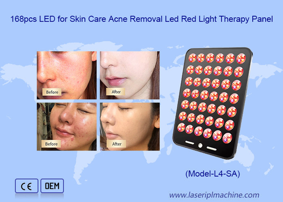 4 رنگ LED Light Removal Rinkle سفید کردن پوست پنل درمان نور قرمز LED