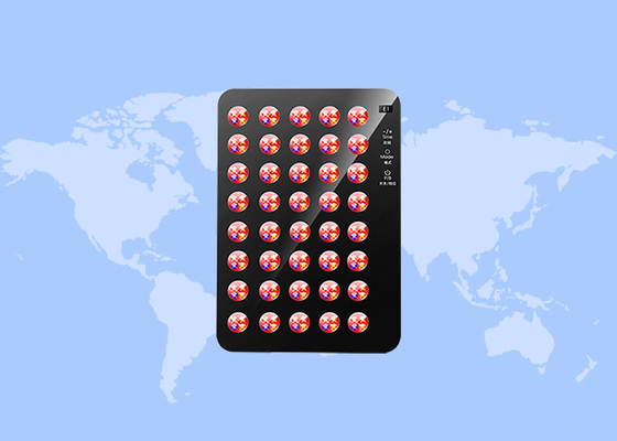 160pcs LED Rejuvenation صورت سفید کردن پوست LED دستگاه درمان نور مادون قرمز قرمز
