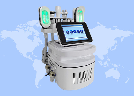 360 Cryo 40K Cavitation بدن مجسمه سازی با دستگیره دو چانه برای از بین بردن سلولیت