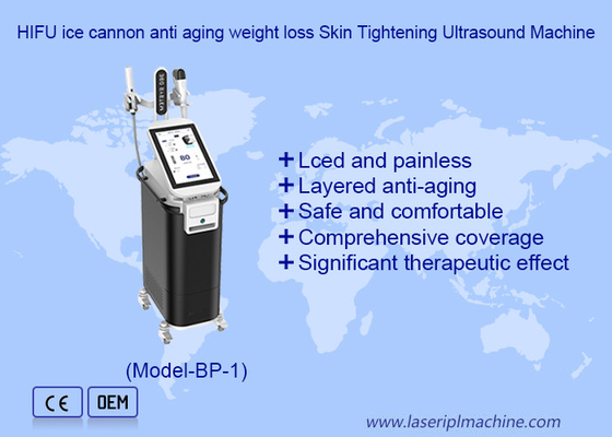 دستگاه حذف چروک های HIFU V Line Ice Cryo Ultrasound Rejuvenation Machine