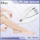 قابل حمل کوتاه IPL مو دستگاه حذف / حذف استفاده از صفحه اصلی لیزر مو