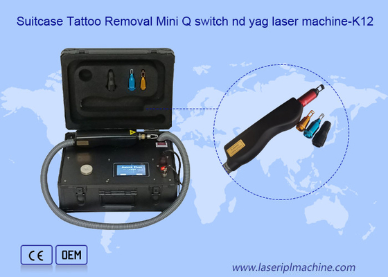 Q Switch Nd Yag Laser Machine For Carbon Peeling Removal Freckle Removal حذف خالکوبی ماشین لیزر برای پاک کردن خالکوبی
