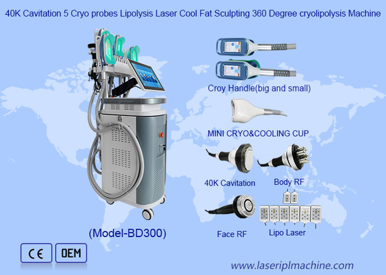 40k Cavitation RF Weight Loss Sculpting 360 ماشین کریولیپولیز