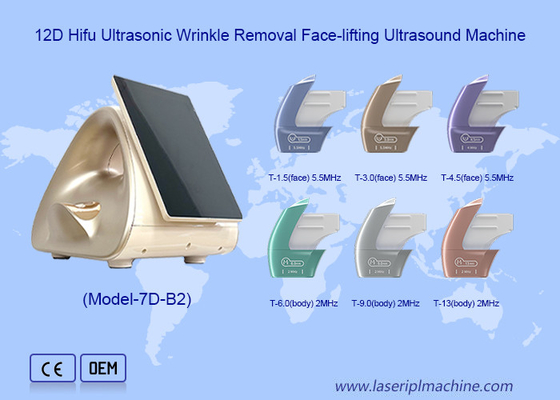 10 کارتریج 10000 شات دستگاه Ultra Micro Pulsed Ultrasonic 12D Hifu