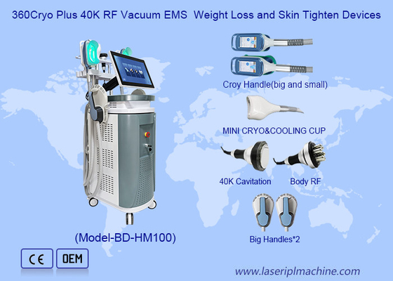 40K Cavitation Ultra Slimming Ems 2 In1 دستگاه سنگ شکن 360 درجه بدن