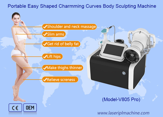 ماشین لاغری ضد سلولیت 360 رولر Rf Vacumm 40K Cavitation Velashaping Slimming