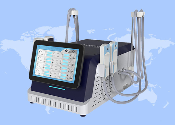 ۳۶۰ زاویه اطراف سلولیت کاهش صفحه کریو و EMS دستگاه لاغری