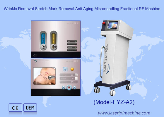 دستگاه 2in1 خنک کننده Cryo Hammer Fractional Microneedle RF برای جوان سازی پوست