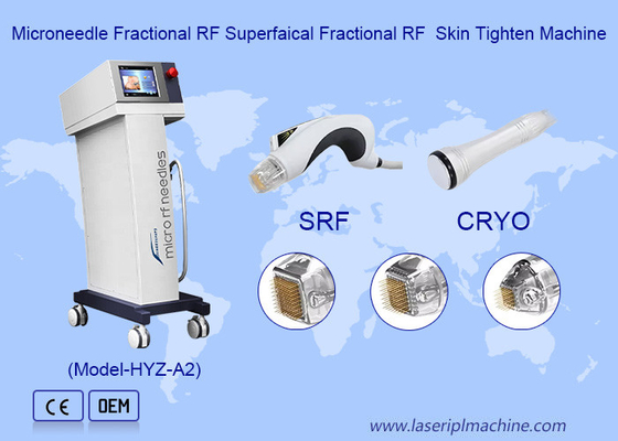 پاکسازی چروک ها پاکسازی علائم کشش ضد پیری میکرونیلدینگ ماشین RF کسری