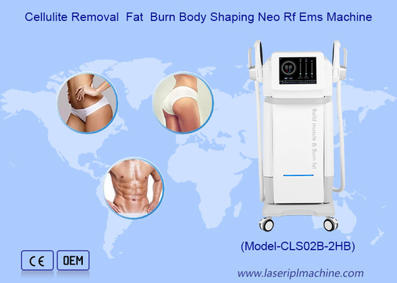 2دستگیرهای RF EMS بدن لاغری عضلات عمیق تحریک HI EMT ماشین