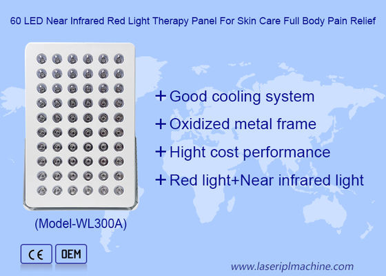 ۶۳۰nm ۶۶۰nm ۸۱۰nm ۸۳۰nm ۸۵۰nm قرمز نزدیک مادون قرمز ۳۰۰w LED Light Therapy Panel