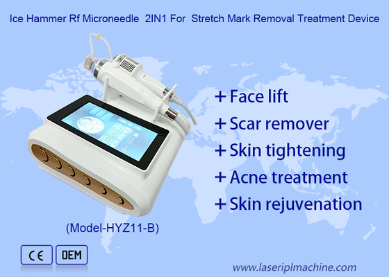 فرعي Rf Microneedling خنک کننده آسیب رسان محو خط های نازک ماشین