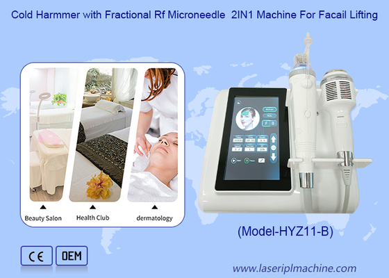 فرعي Rf Microneedling خنک کننده آسیب رسان محو خط های نازک ماشین