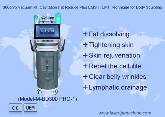 40K Cavitation Ultra Slimming Ems 2 In1 دستگاه سنگ شکن 360 درجه بدن