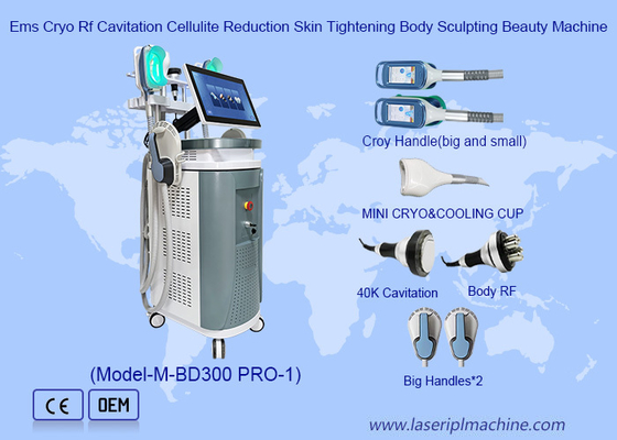 40K Cavitation Ultra Slimming Ems 2 In1 دستگاه سنگ شکن 360 درجه بدن