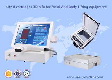 12 Lines Machine HIFU 3D Focused Ultrasound برای بلند کردن صورت ضد چروک لاغری بدن