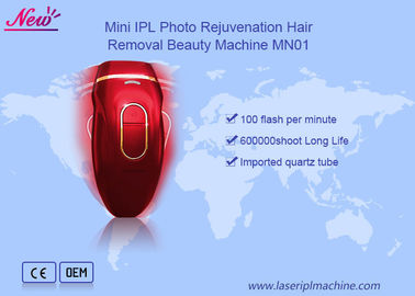 در خانه دستگاه زیبایی 600000 عکس موی لیزر دائمی اپیلاتور Mini IPL